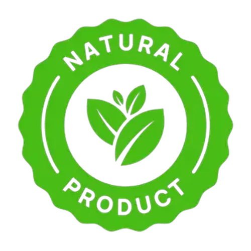 Natural product badge